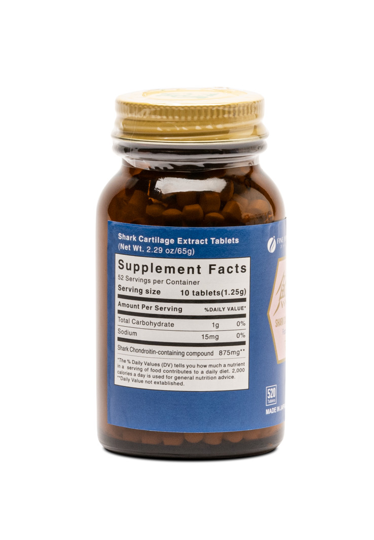 FINE JAPAN Shark Cartilage with Calcium, Protein for Joint Health [3 Boxes]