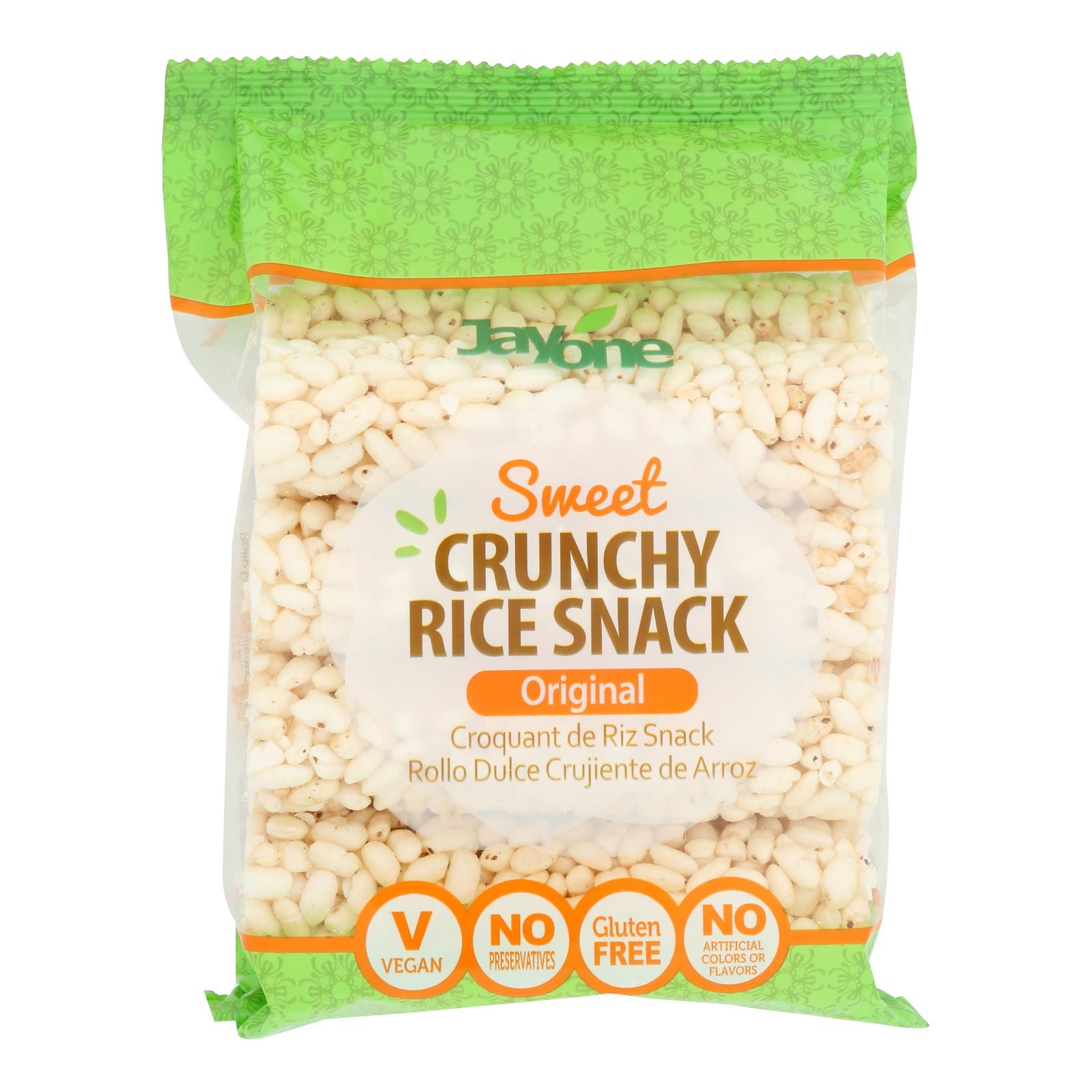 Jayone Crunchy Rice Snack – Case of 6 – 2.8 OZ