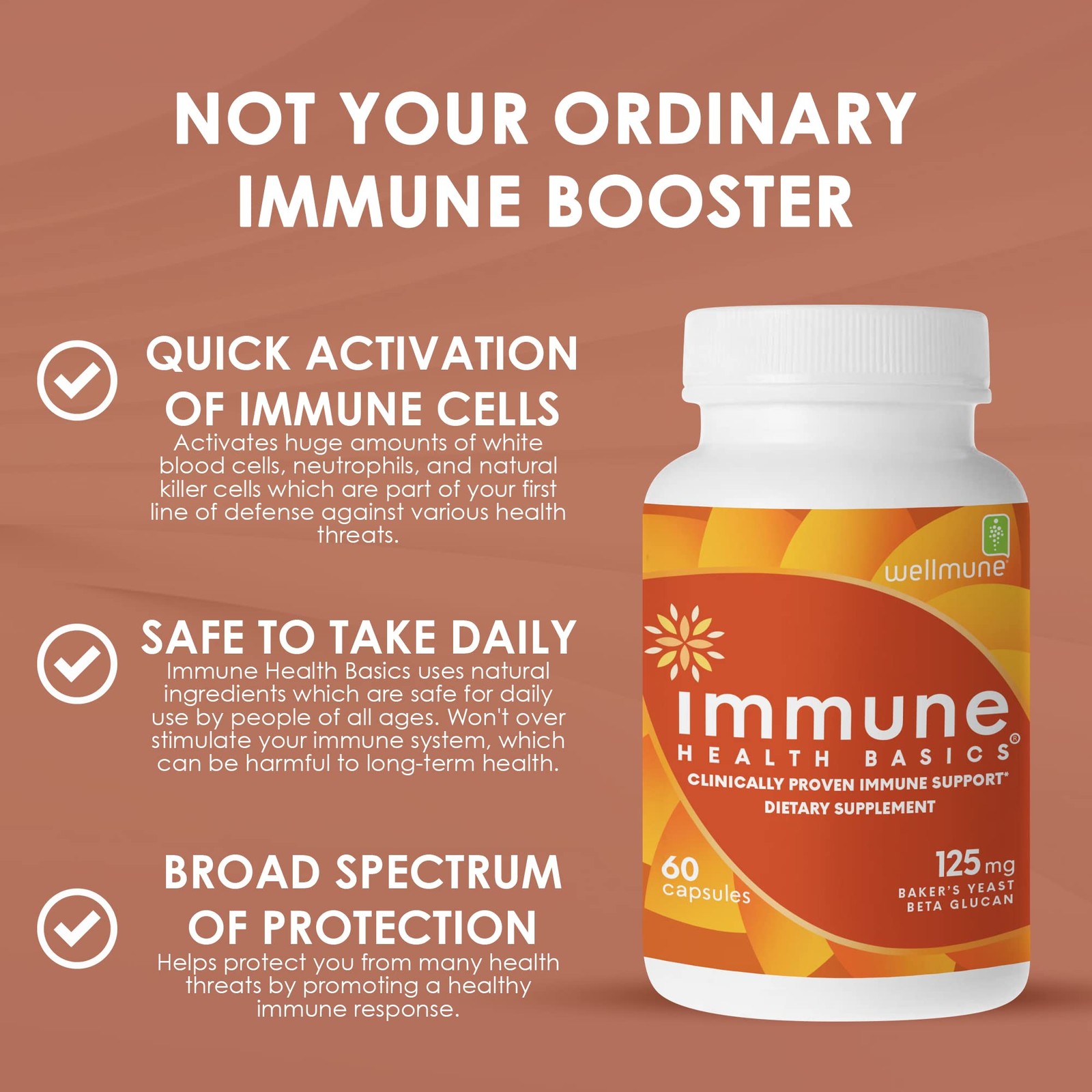 Immune Health Basics Ultra Strength Immunity – Clinically Proven Immune Suppo…