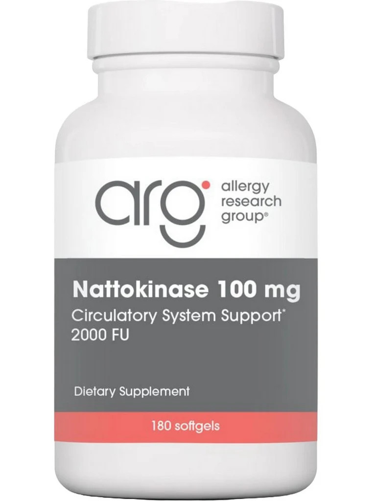 Allergy Research Group NATTOKINASE 180 cap Exp. 11/2028 Free Shipping NEW LABEL