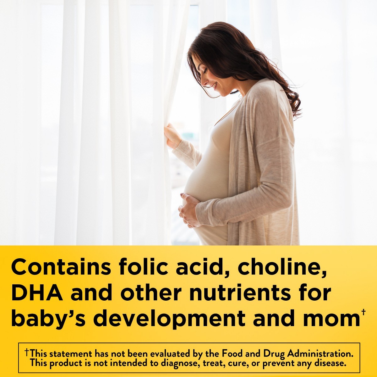 Nature Made Prenatal Gummies with DHA and Folic Acid – 60ct