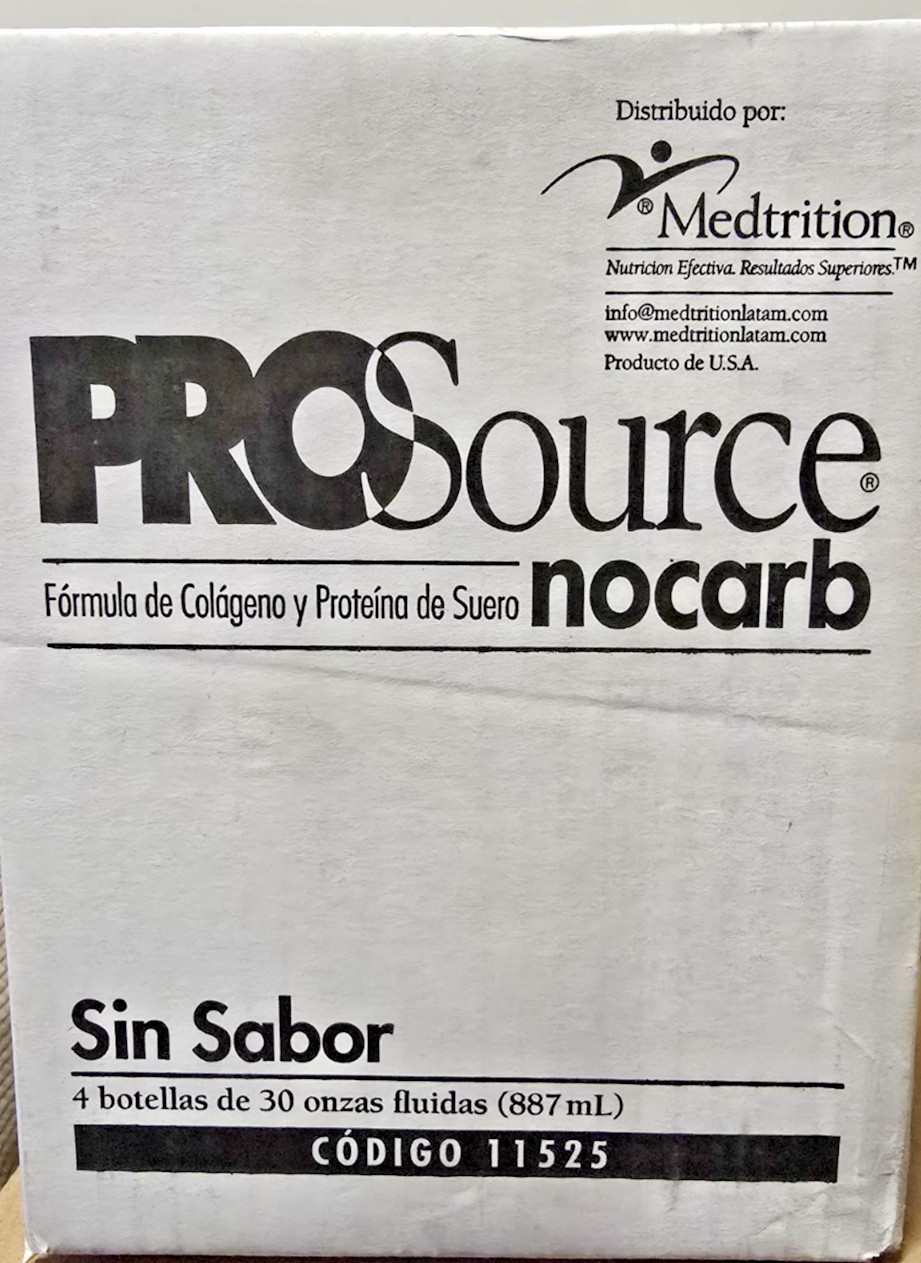 ProSource NoCarb Oral Supplement Neutral Flavor 30 oz Bottle 4 Ct