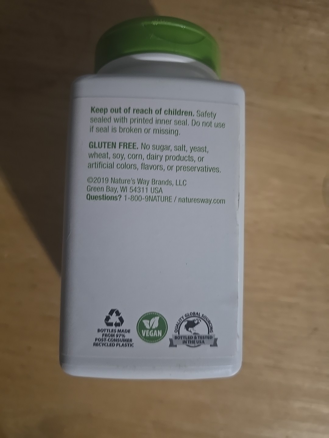 Nature’s Way St. John’s Wort 180 Vegan Caps Promotes Positive Mood Exp 3/2026