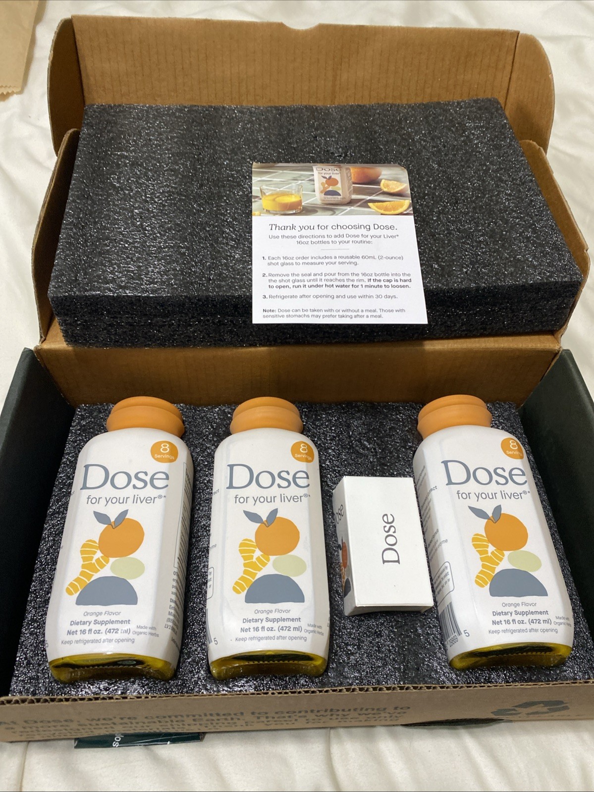 3 Pack Dose Bottles For Your Liver Cleanse Detox & Repair 16 oz Sealed BB 5/2028