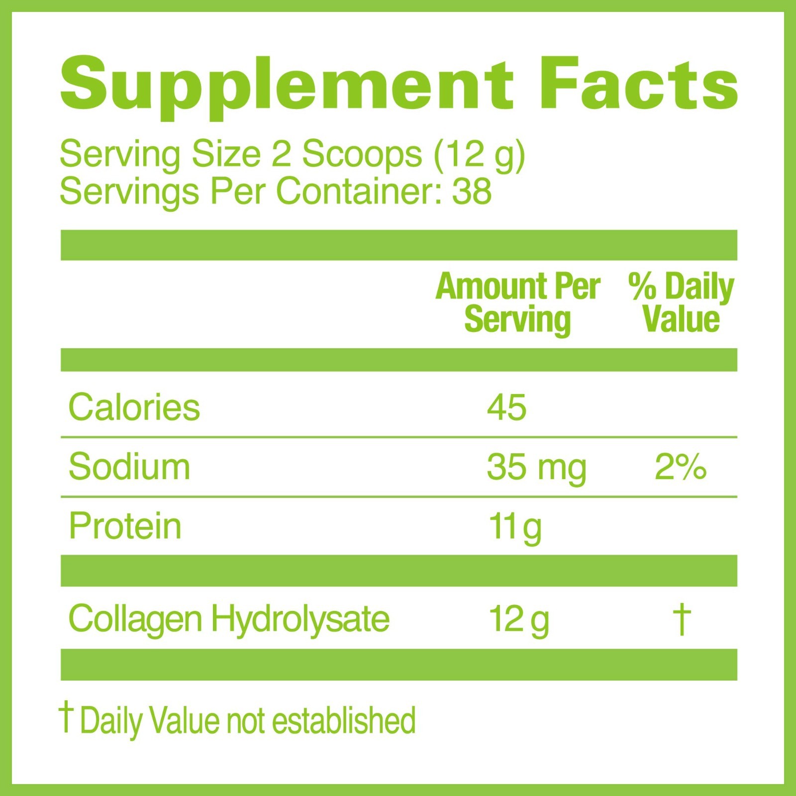 Collagen Peptides Powder for Skin, Hair, Nails & Joints – Non-GMO, Keto, 16 oz