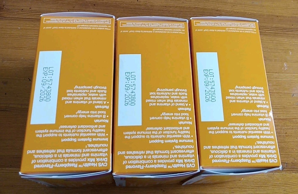 3 Boxes CVS Health Vitamin C 1000mg 36 Packets (108 total) Compare to Emergen-c