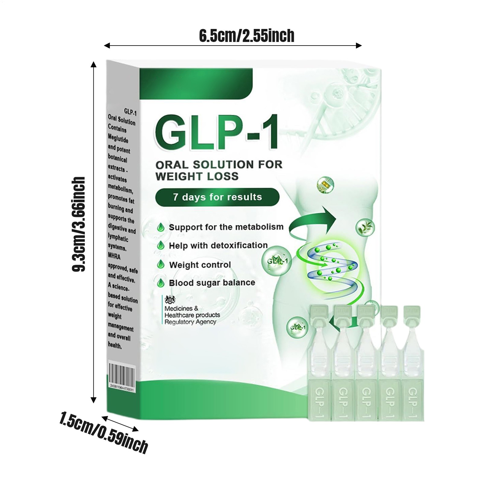 G L P -1 Diet Drops Health Drops Body Care Rapid-Absorbing Liquid For Morning