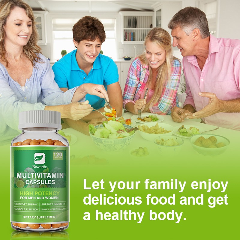 Multivitamin Highest Potency Daily Vitamins & Minerals Supplement 240Capsule