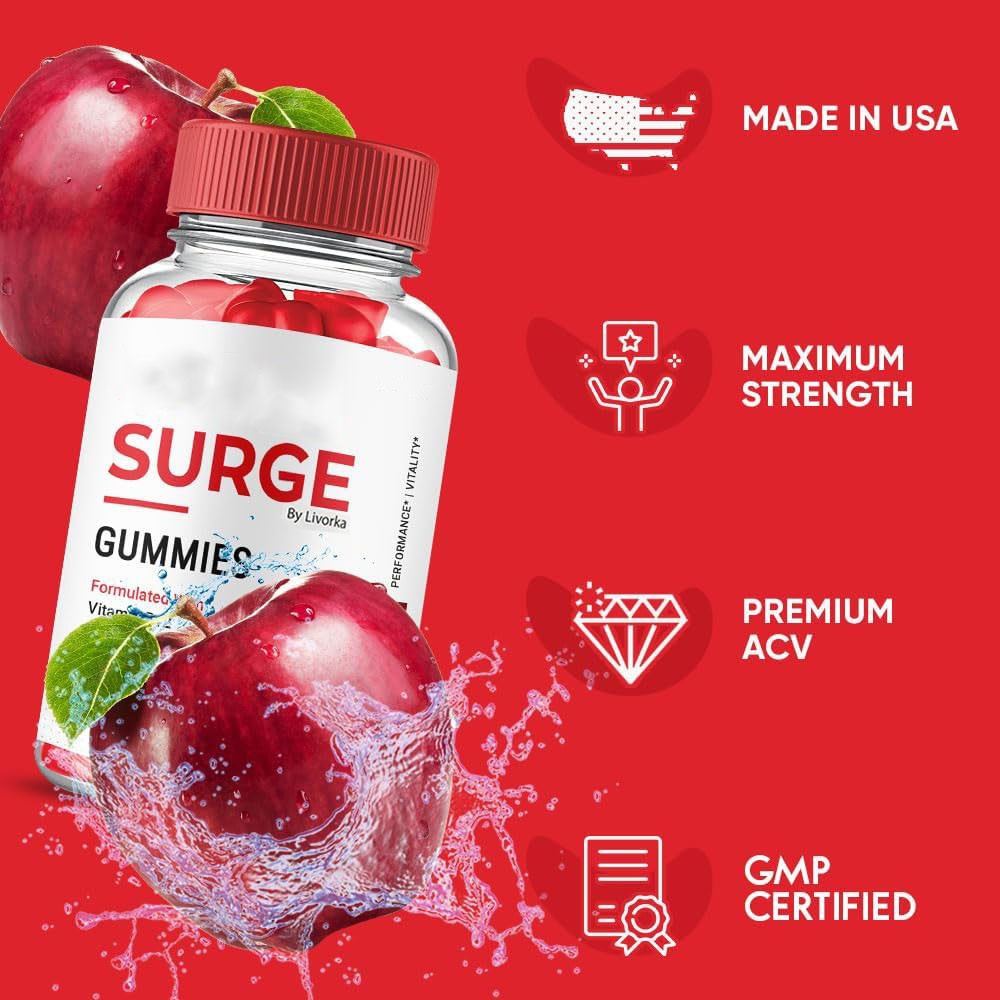 Vital Surge Male Gummies Maximum Strength Vital Surge Improved Formula 60-300PCS