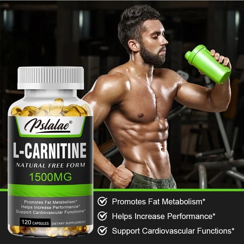 L-Carnitine 120pcs, Supports Memory Focus, Increase Body Performance Metabolic