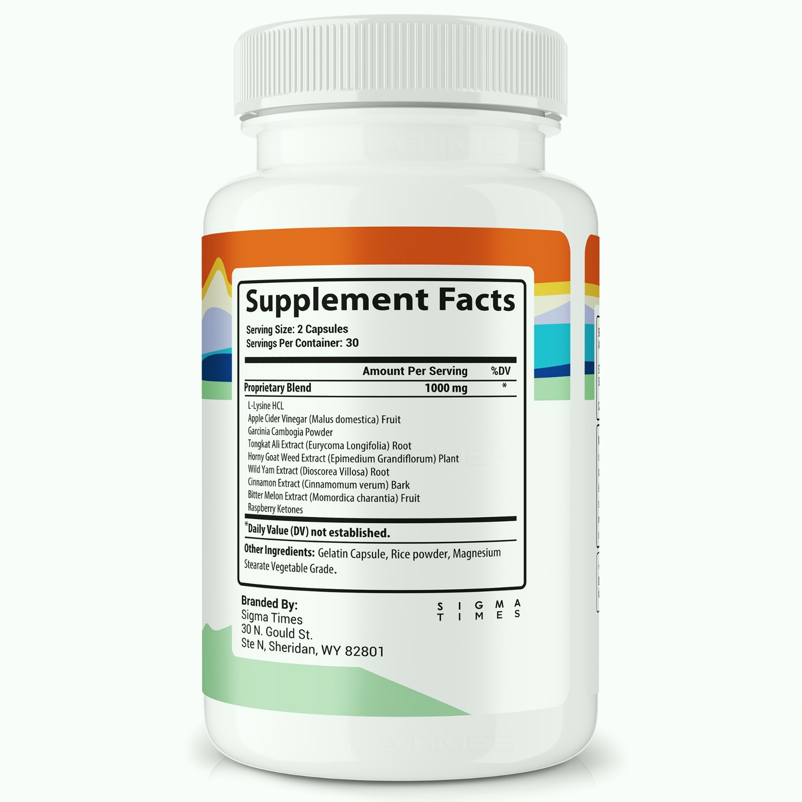 Alka Slim Capsules, AlkaSlim Weight Loss Natural Supplement Pills 60ct