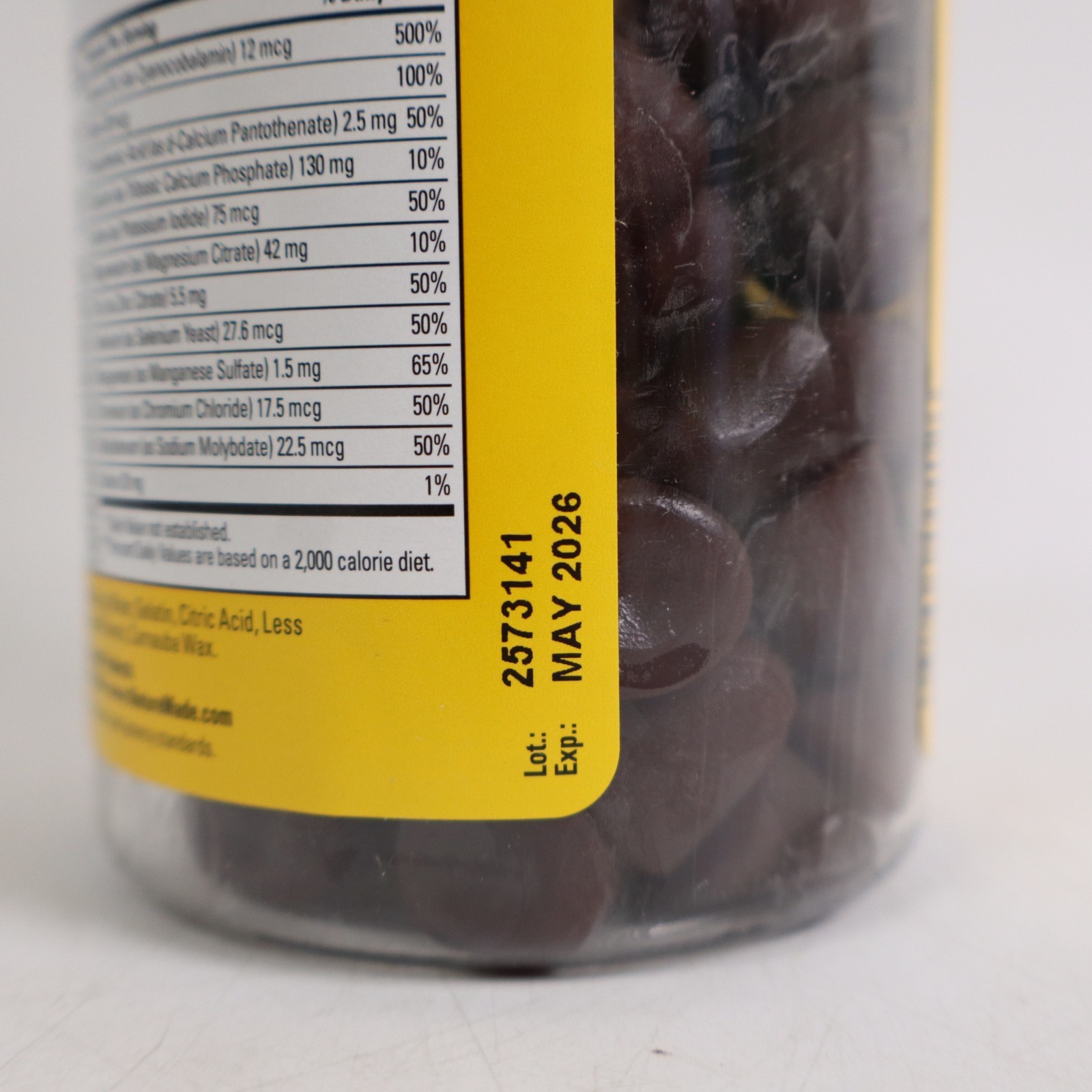 Nature Made Advanced Multivitamin Men Gummies, Mixed Berry 90ct EXP 05/2026
