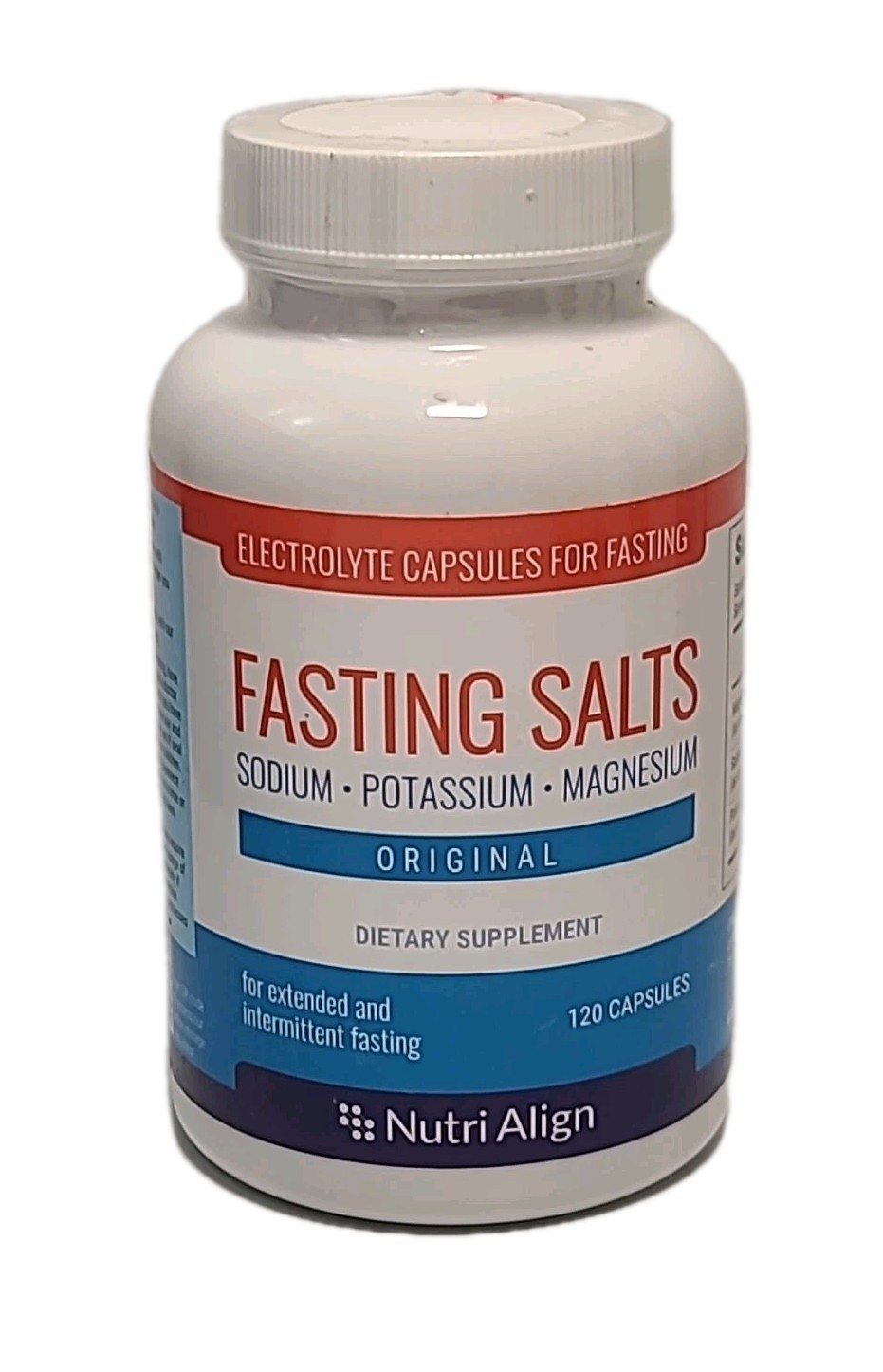 Nutri Align – PURE ELECTROLYTE SALTS, 120 Capsules DIETARY SUPP- EXP : 08/28+
