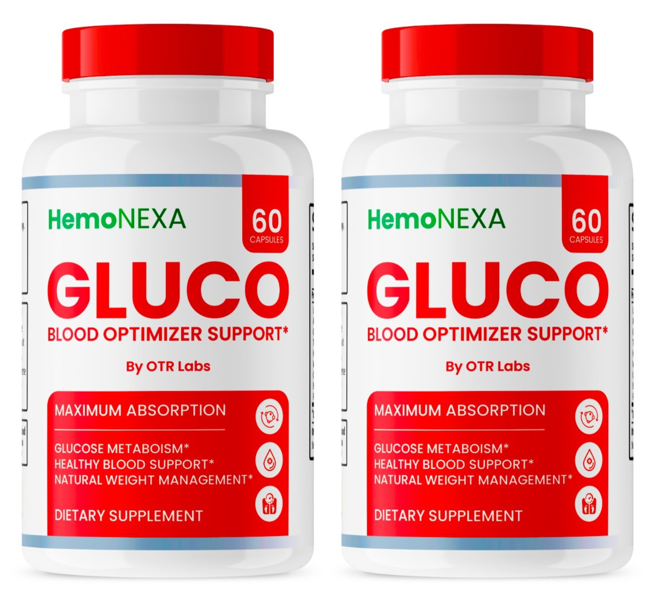 (2 Pack) HemoNexa Pills Advanced Blood Health Support Vitamin Hemo Nexa 120 Caps