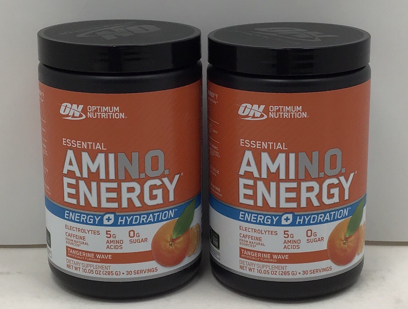 2X Optimum Nutrition 10oz Essential Amino Energy Hydration Tangerine 10/2026+