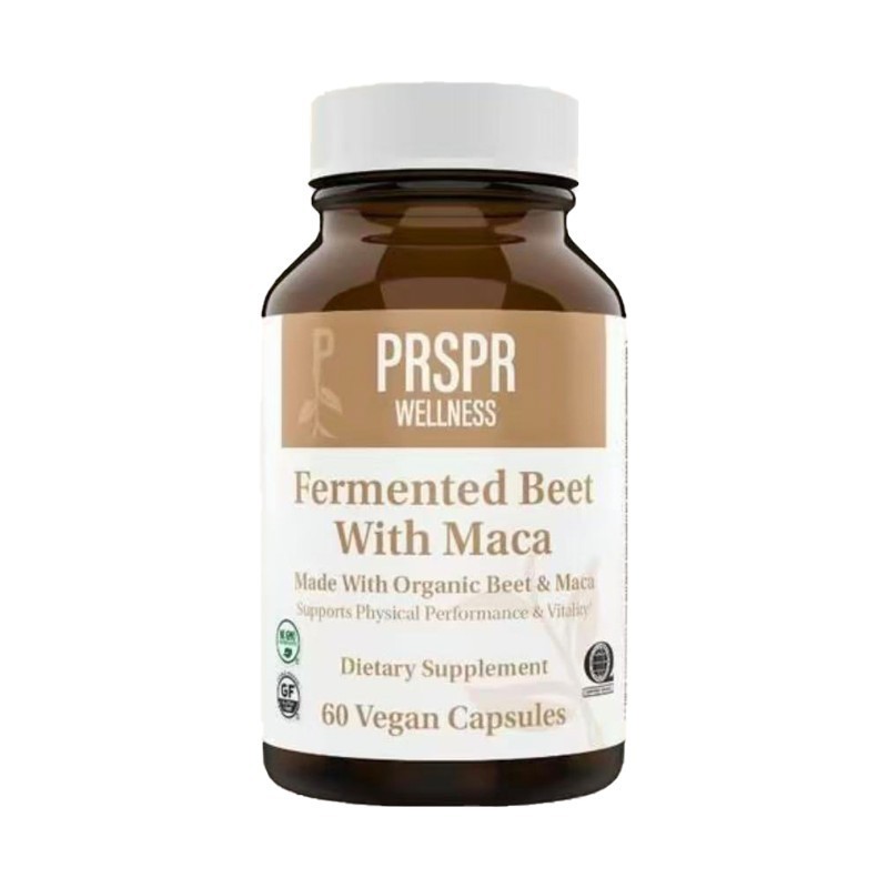 NEW Beet Root & Maca Vegan Capsules – 60 for Enhanced Health & Performance+