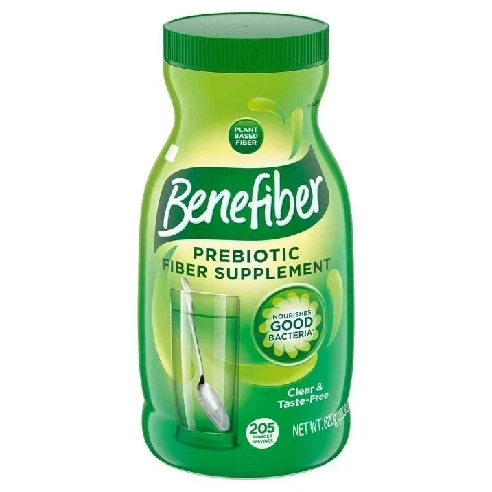 2 Pack – Benefiber Daily Prebiotic Fiber Supplement Powder, Unflavored, 28.9 oz.