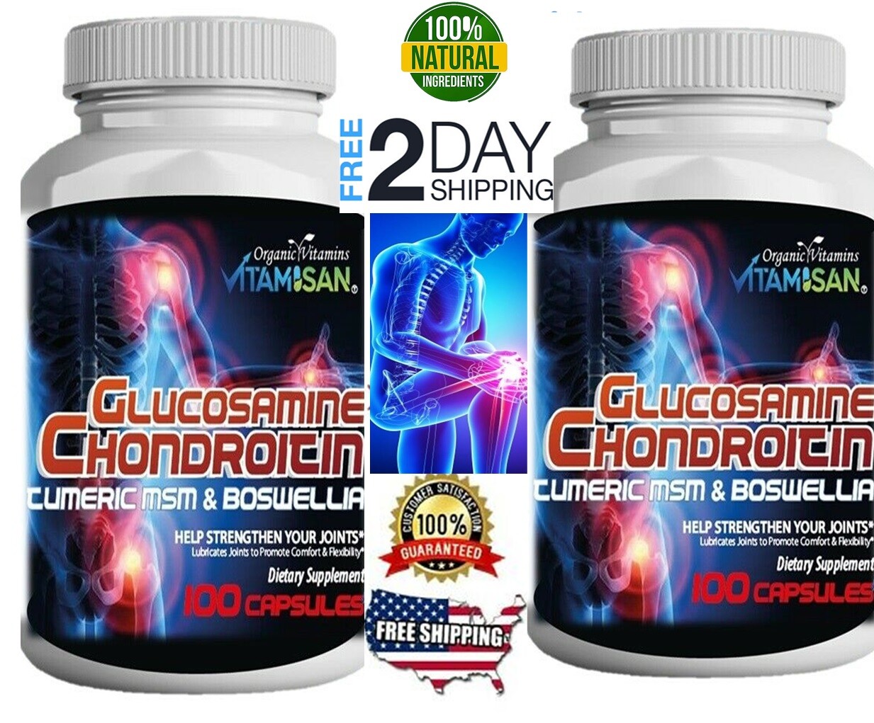 Ultimate Joint Health Supplements Dietary Pills Relief Aches Caps Free Shipping