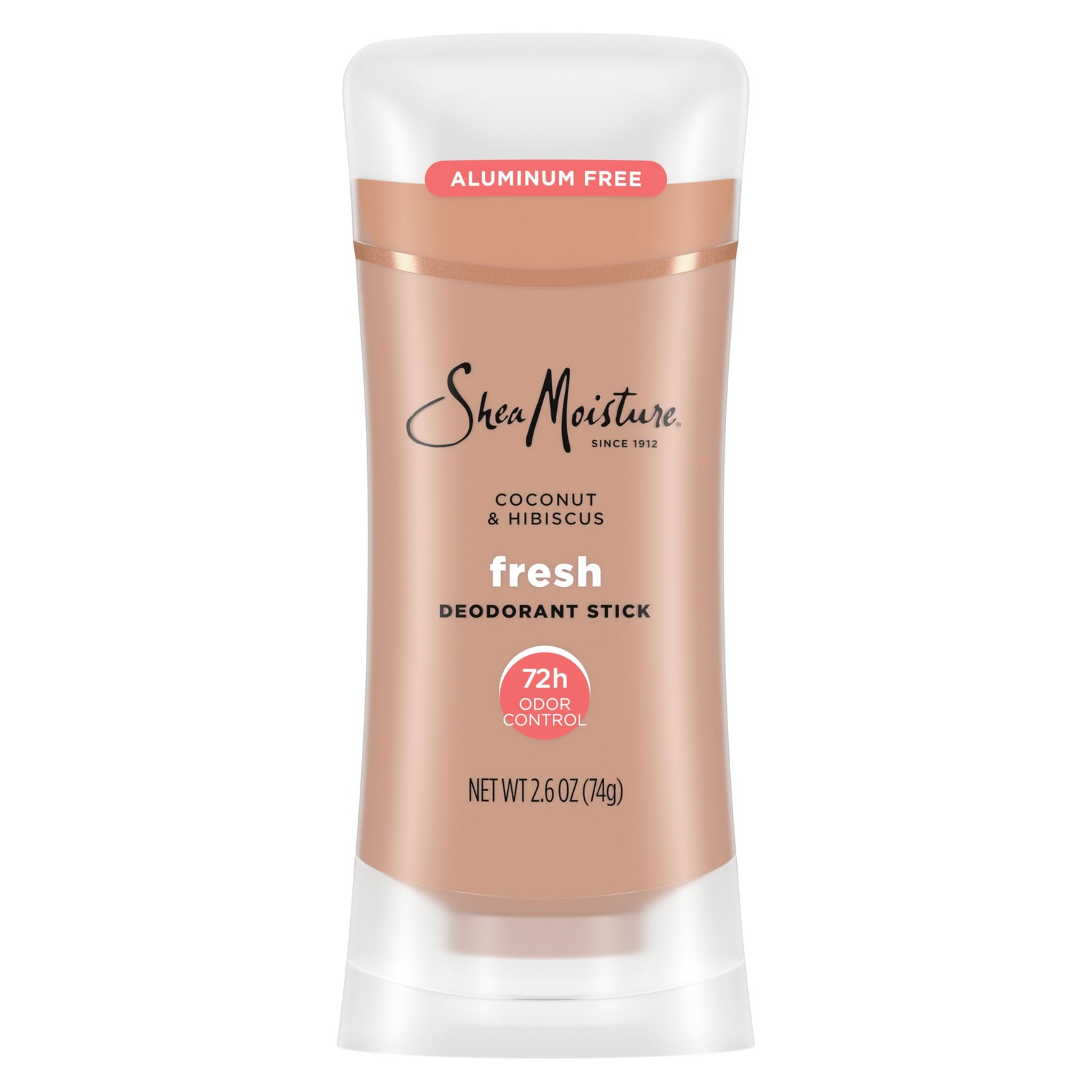 SheaMoisture Deodorant Stick 72h Odor Control Coconut & 2.6 Ounce (Pack of 1)