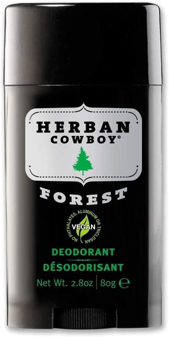 Herban Cowboy Forest Deodorant Maximum Protection 2.8 Ounce, 3 Pack