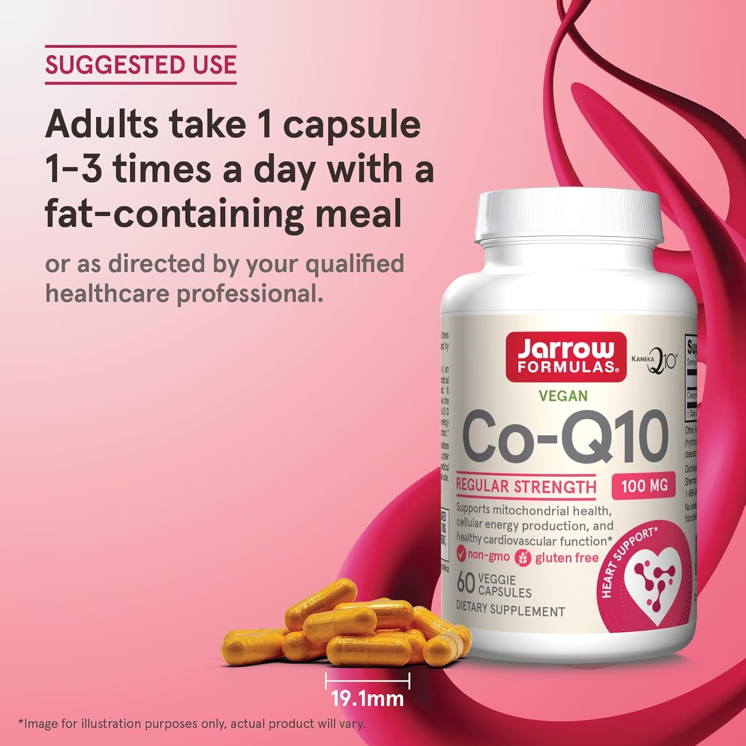 ✨Jarrow Formulas Co-Q10 100mg – 60 Veggie Caps – EXP 12/2025 – Sealed Discount