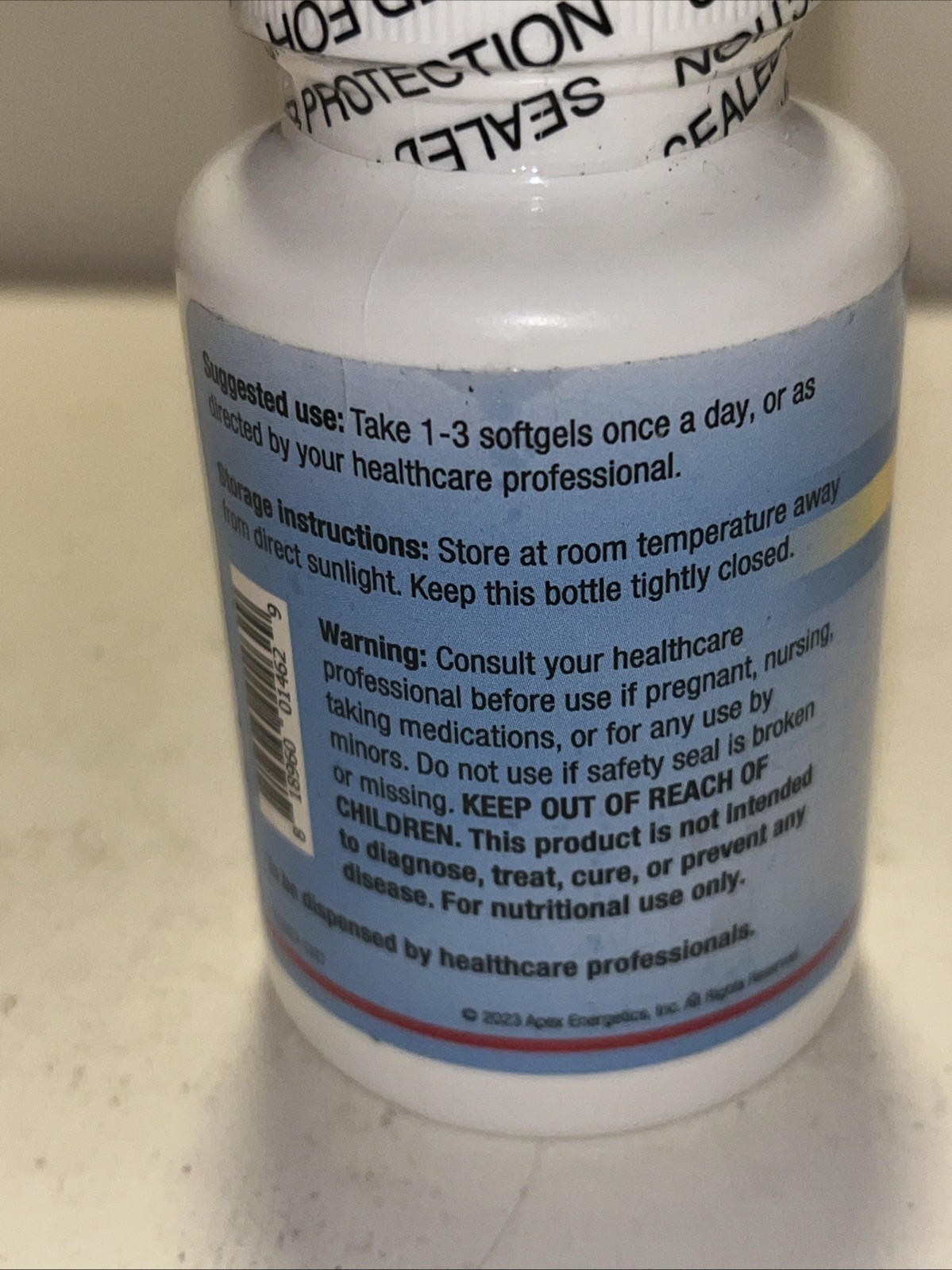Apex Energetics ADK-PRO (K-102) 90 CAPSULES – Sealed!