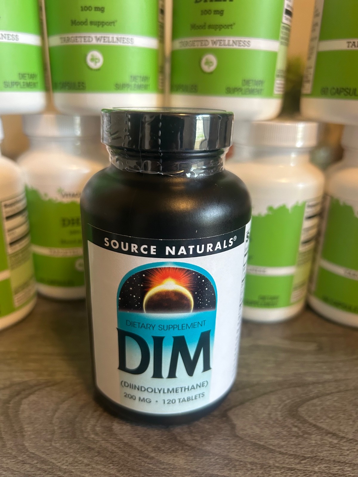 Vitacost DHEA, 100 mg, 60 Capsules lot of 13 bottles and 1 free bottle of DIM