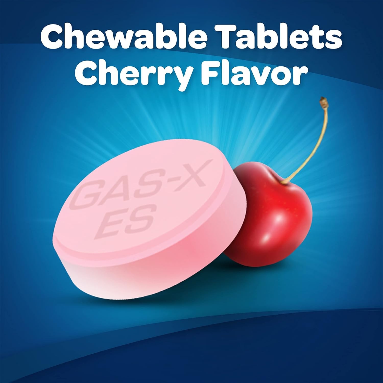 Extra Strength Chewable Gas Relief Tablets with Simethicone 125 Mg for Bloating