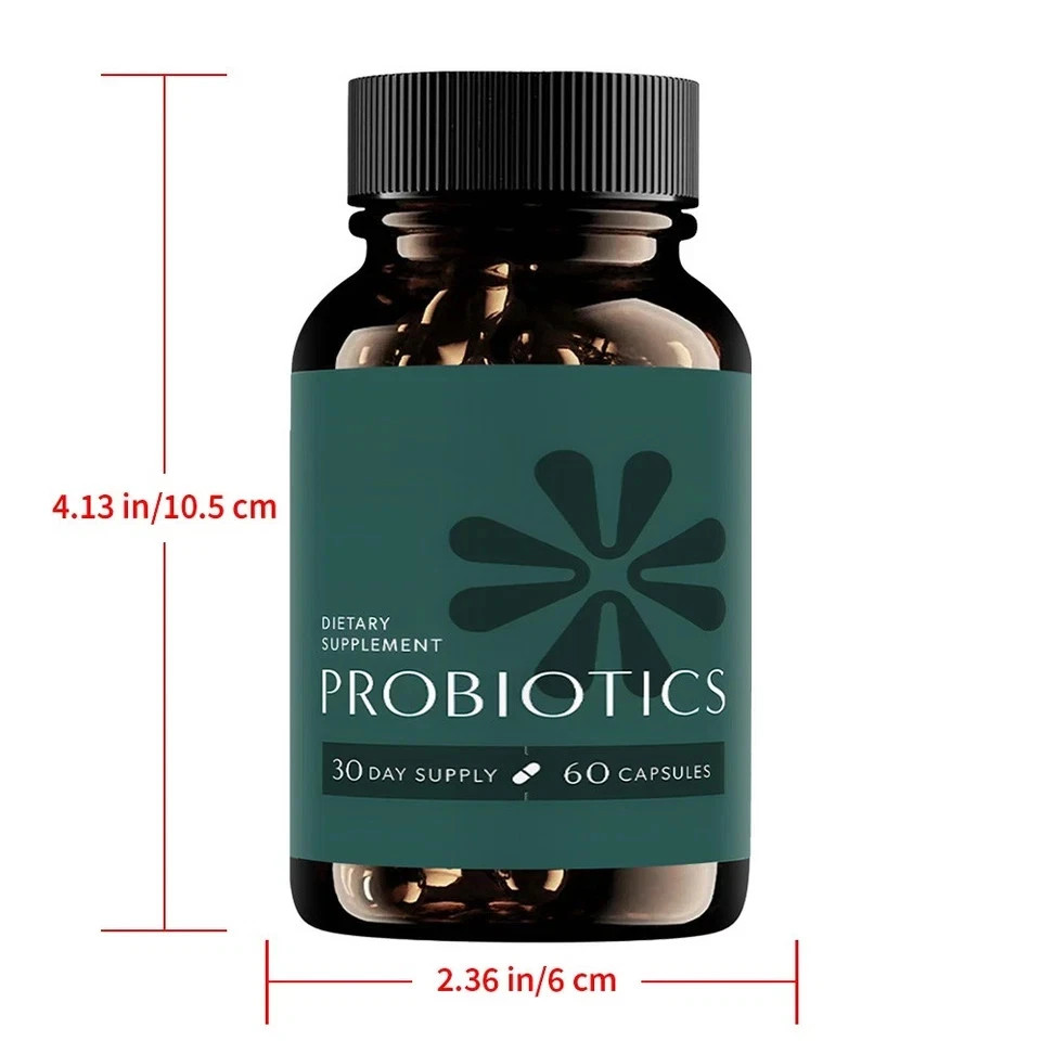 1 Pack BIOMA Probiotics Digestive Health Gut Support for Men & Women 60 Capsules