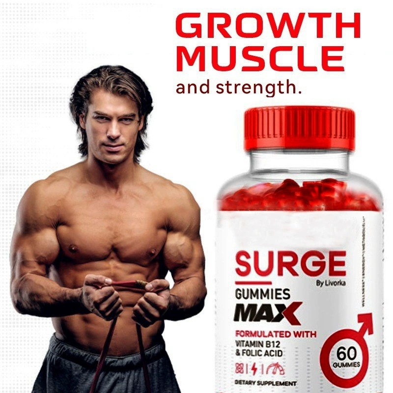 Vital Surge Male Gummies Maximum Strength Vital Surge Improved Formula 60-300PCS