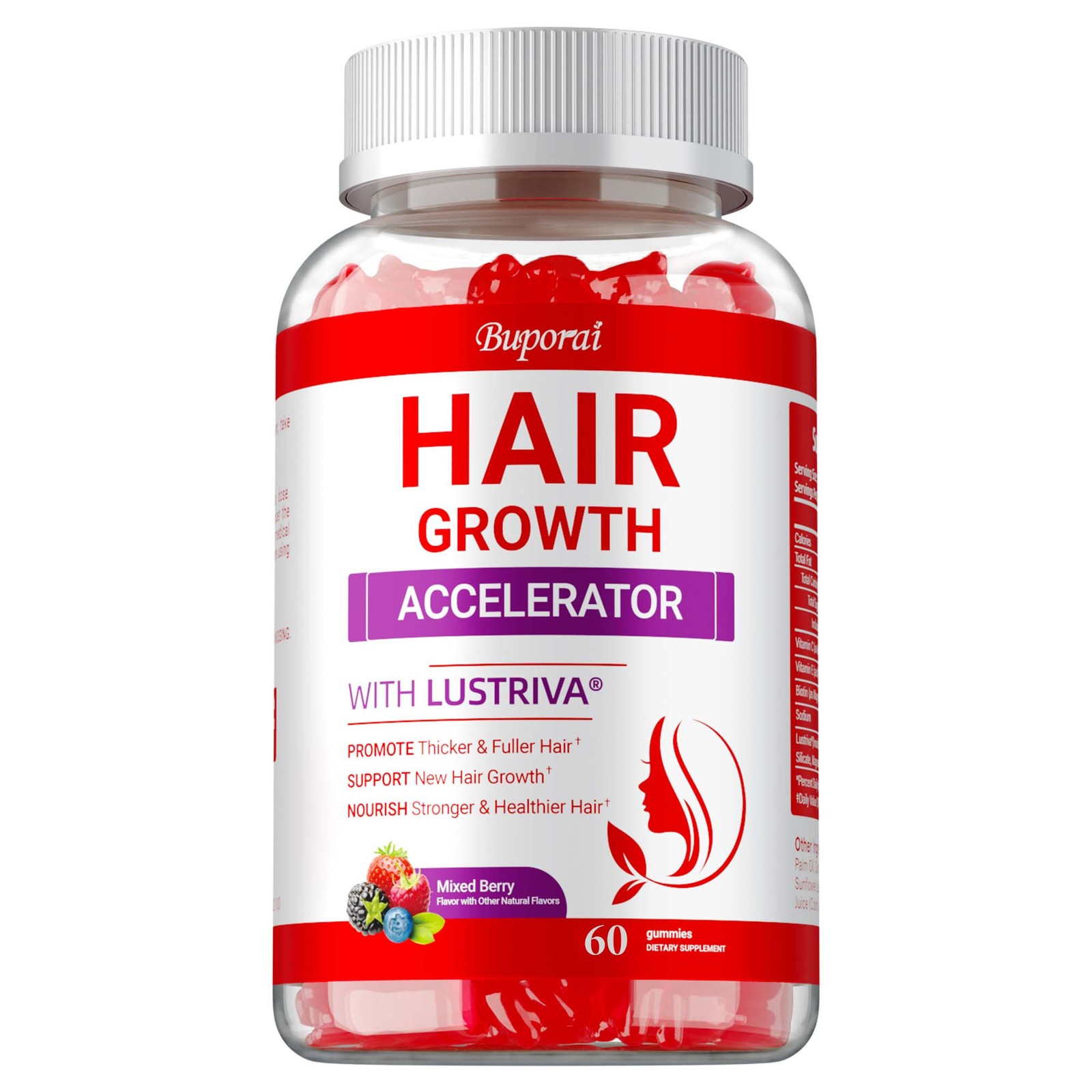 Hair Growth Accelerator – Vitamin, Promotes Thicker, Fuller, Stronger Hair