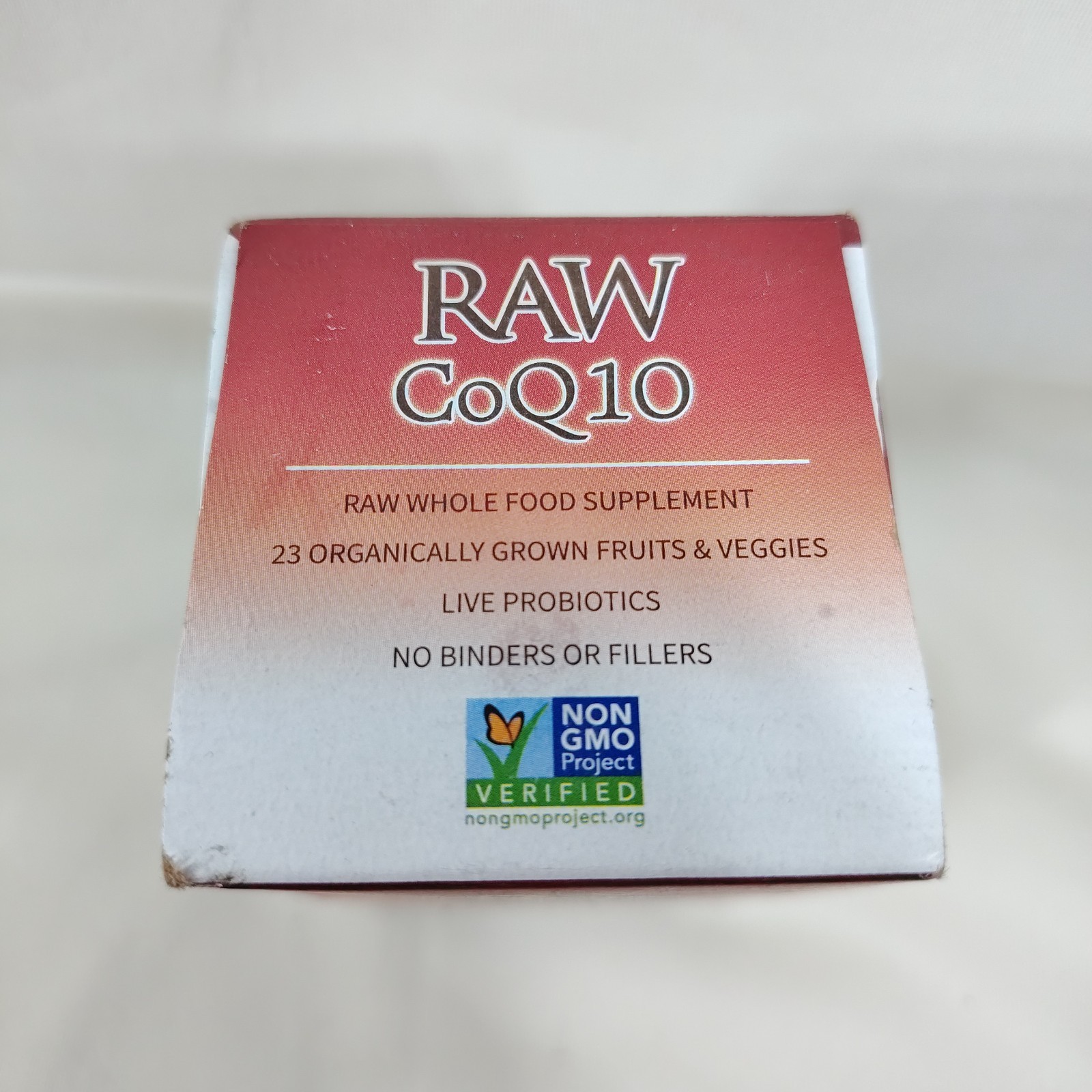 Garden of Life Raw CoQ10 200 mg 60 Vegan Capsules EXP:02/2027