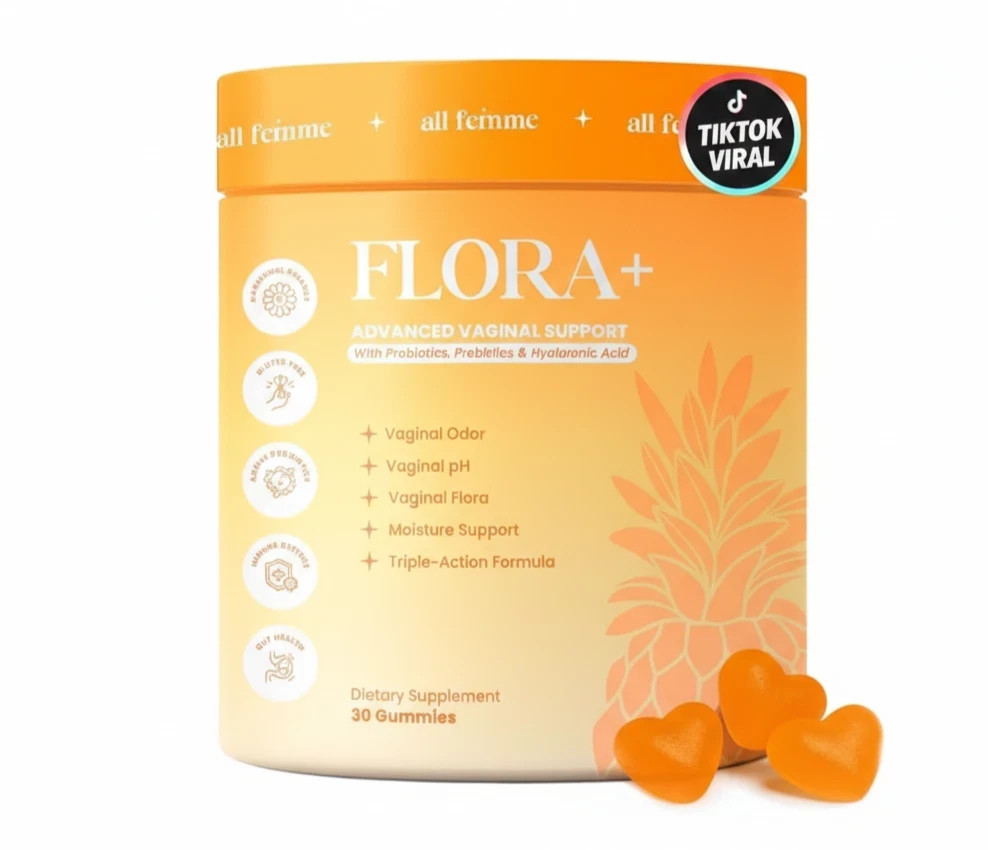 Flora Plus Gummies, Advanced Vaginal Support, Vaginal Health Gummies, Ph Bala…