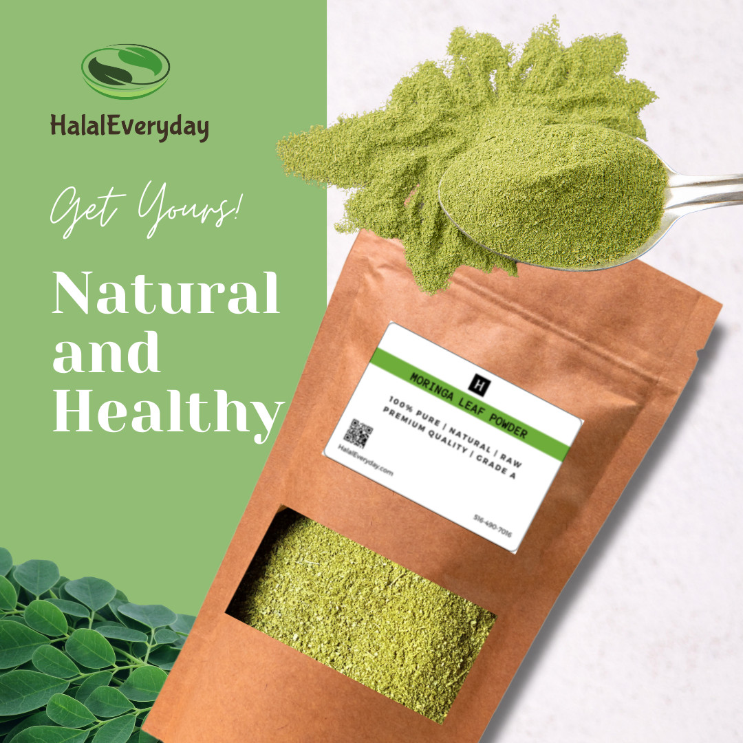 Moringa Leaf Powder Vegan | NON-GMO Multi-Vitamin | Antioxidants | Alkalizing