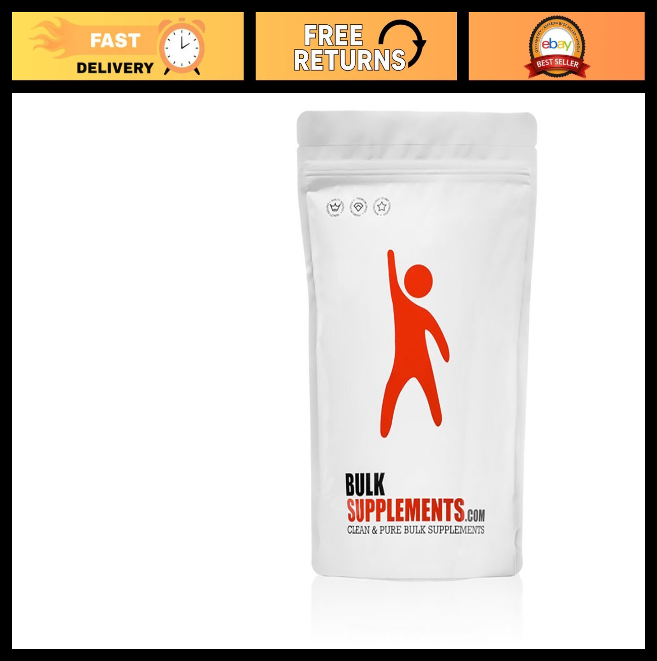 Organic Inulin Powder – Vegan Soluble Fiber Supplement, Gluten-Free, 100g (3.5 o