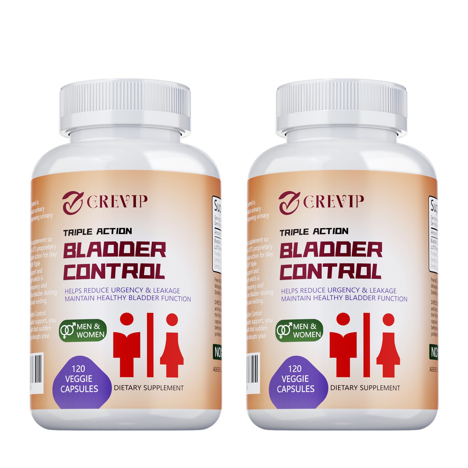 Bladder Control Capsules – Helps with Overactive Bladder, for Bladder Health