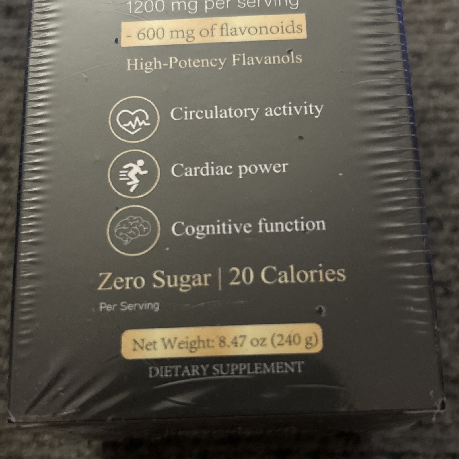New High Flavanol Cocoa Powder Supplement 1200mg Flavanols Complex 10/27