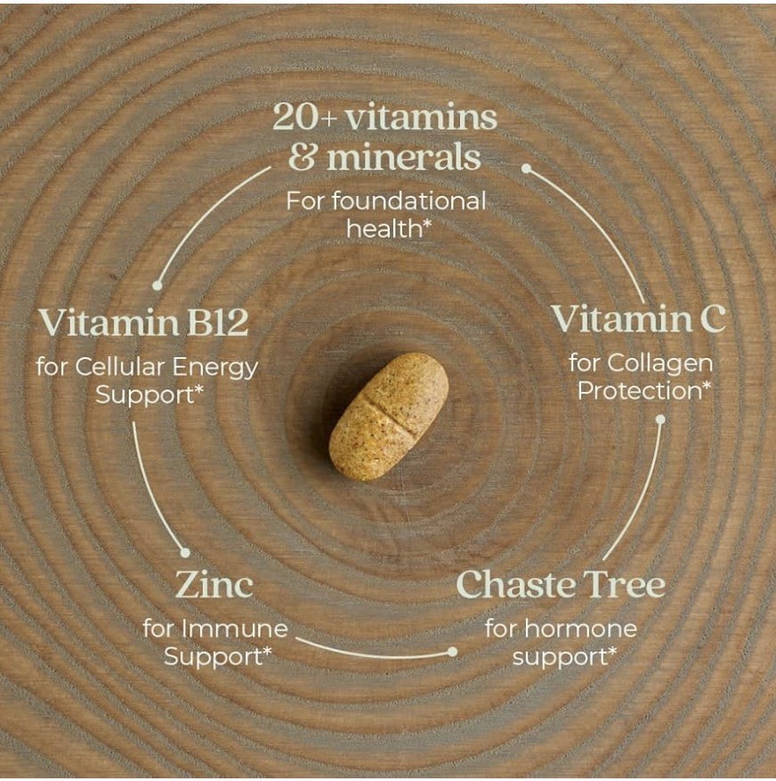 New Chapter Every Woman’s One Daily Multivitamin 40+ Non-GMO 48 Tablets
