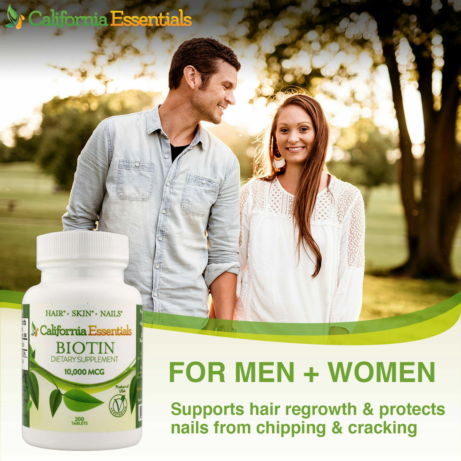 BIOTIN 10,000mcg HAIR,SKIN,NAIL HEALTH -CLEANEST FORMULA-MAXIMUM DOSAGE