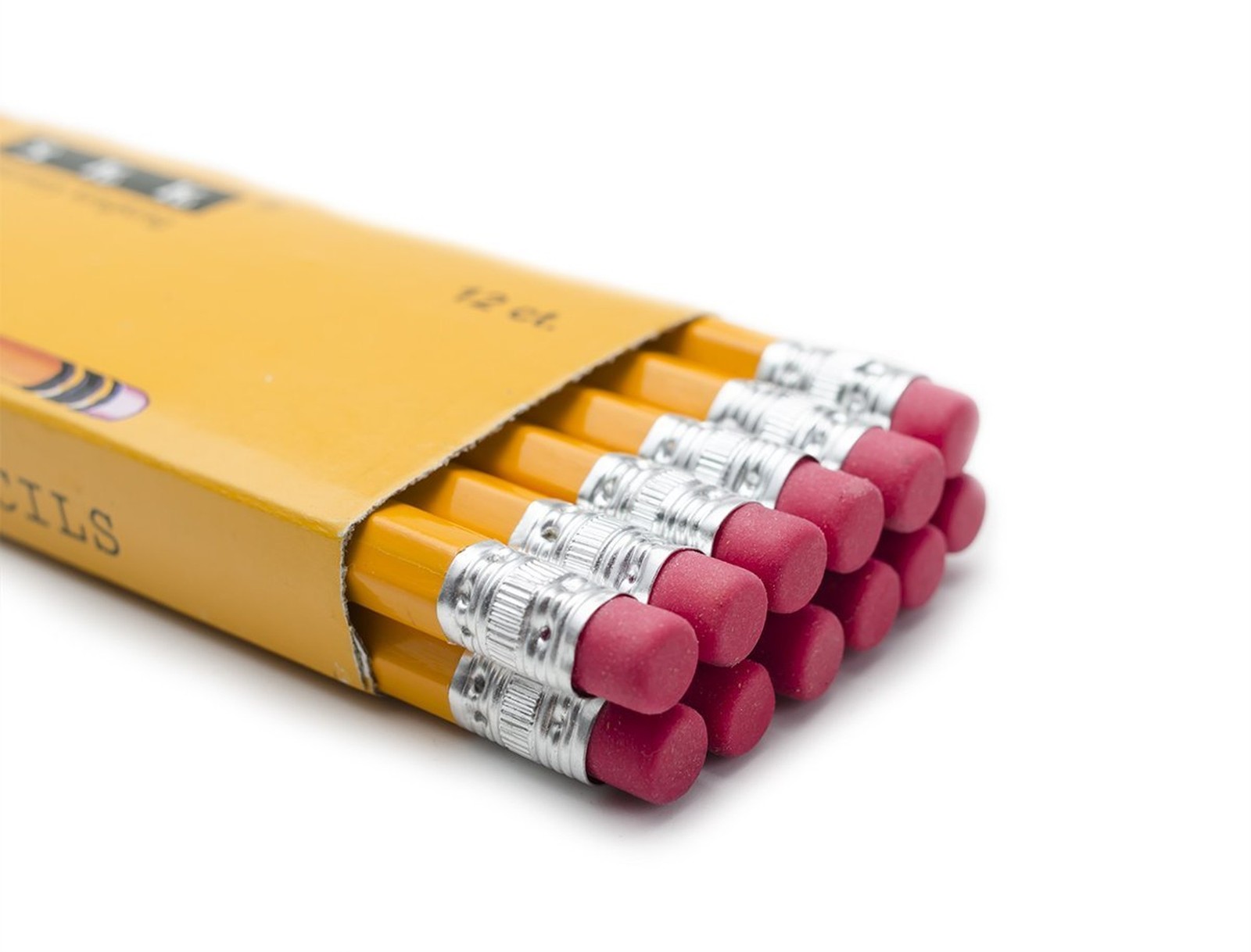 SKKSTATIONERY 144 Count Pre-sharpened #2 Pencils with Erasers – Bulk Yello