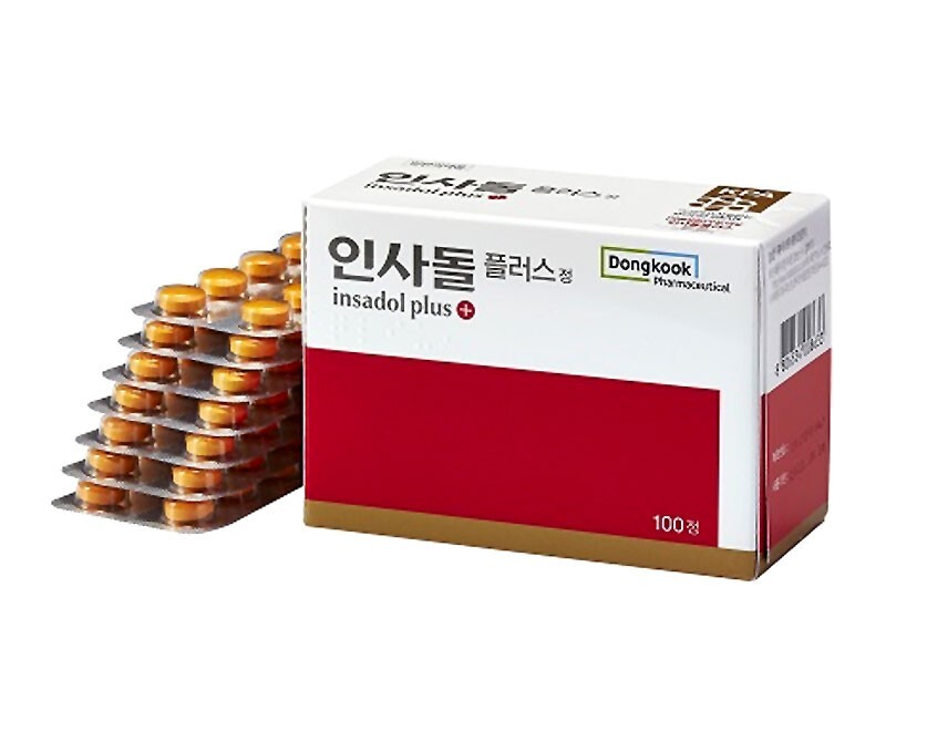 Insadol Plus Periodontal Health & Gum Care Support (3 Boxes x 100 Tablets)