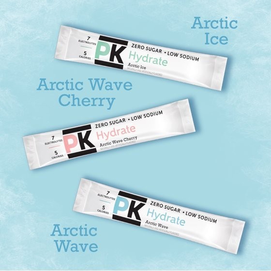 Pure Kick Arctic Variety pack Singles to Go Powdered Drink Mix 30 Count Packets