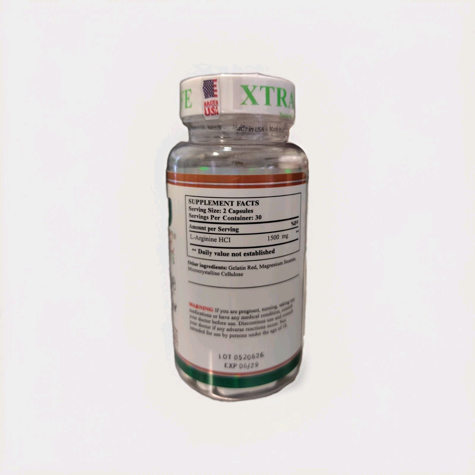 Cardio Defender L-Arginine 1500mg Nitric Oxide Booster