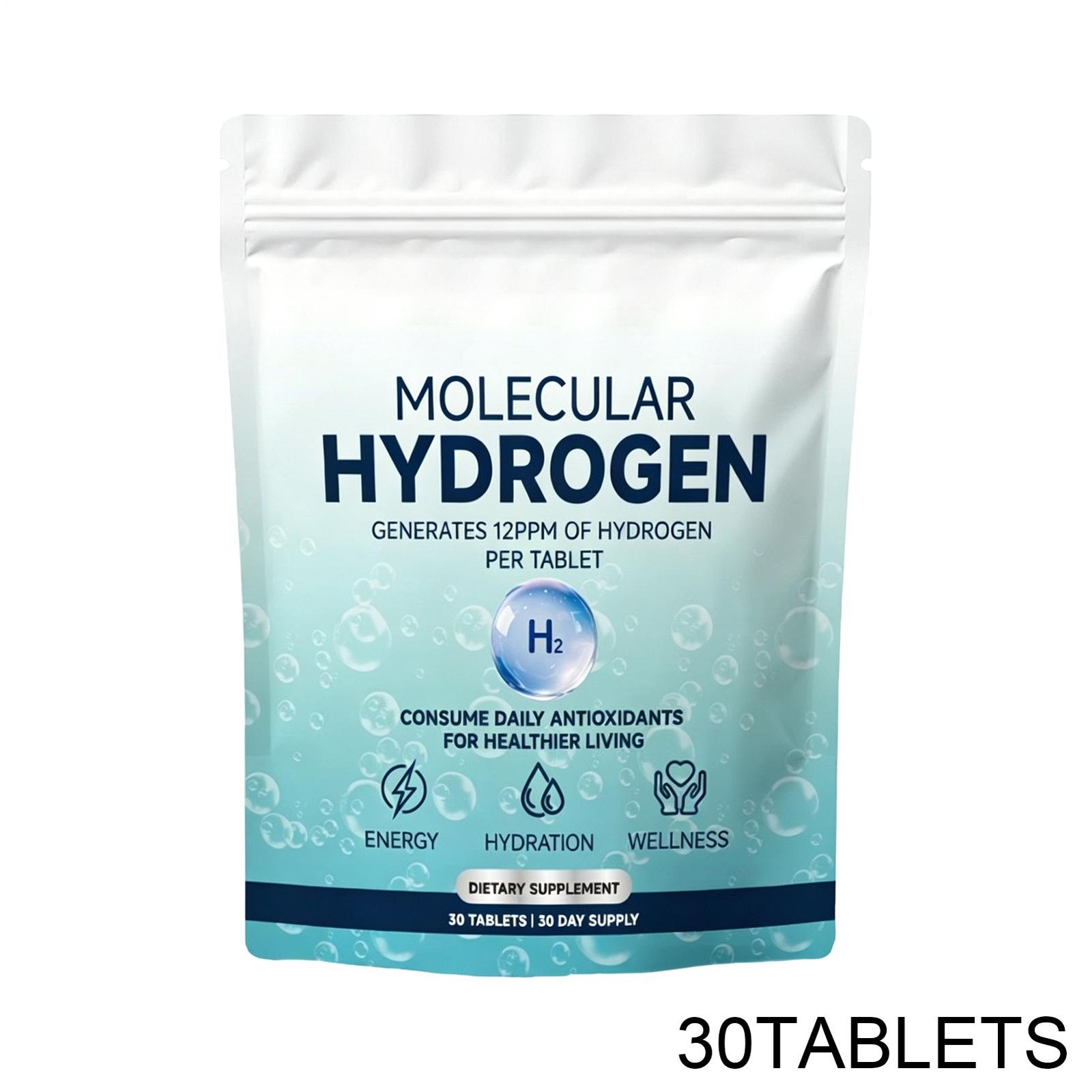 A Better You Molecular Hydrogen Water Tablets – 30Pcs/Pack Antioxidant-Rich