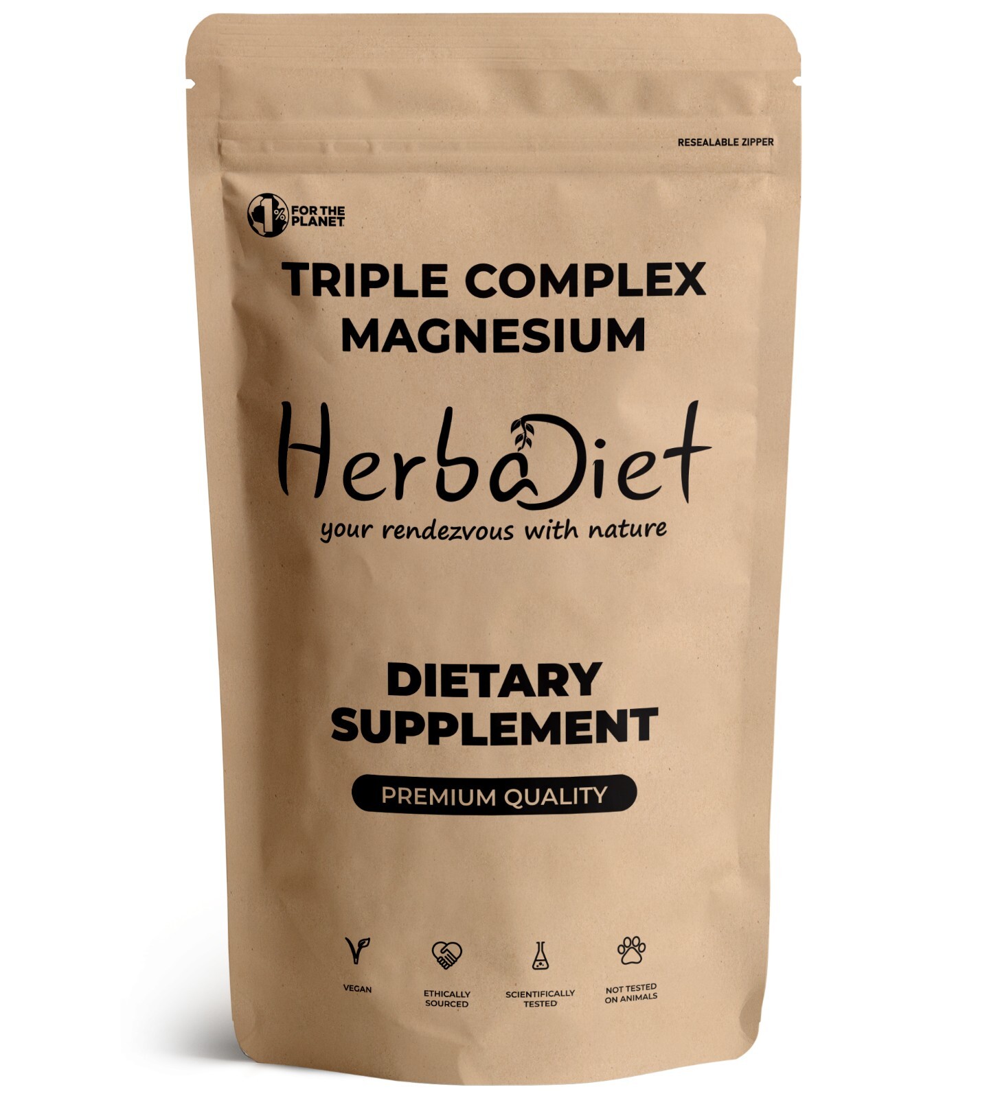 Triple Magnesium Complex | 300mg Magnesium | Muscle & Bone Health Max Absorption