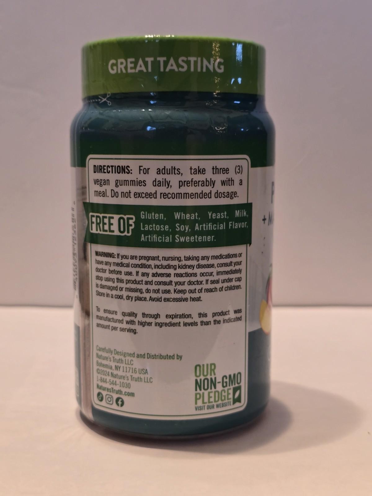 Nature’s Truth Potassium + Magnesium Citrate Gummies – 60 Count 05/2026+