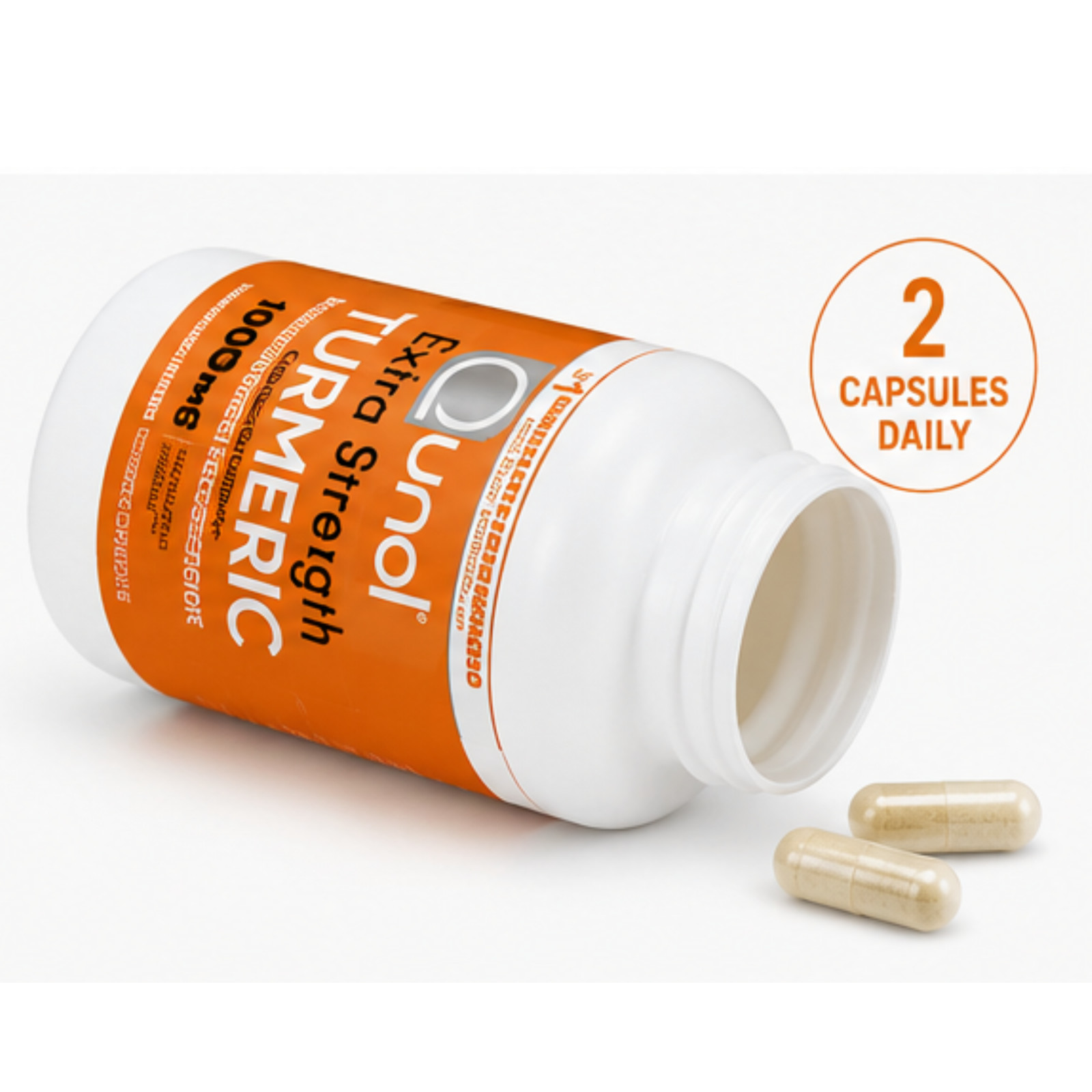 Qunol Turmeric Curcumin 1000mg Extra Strength Joint Support 120 Capsules