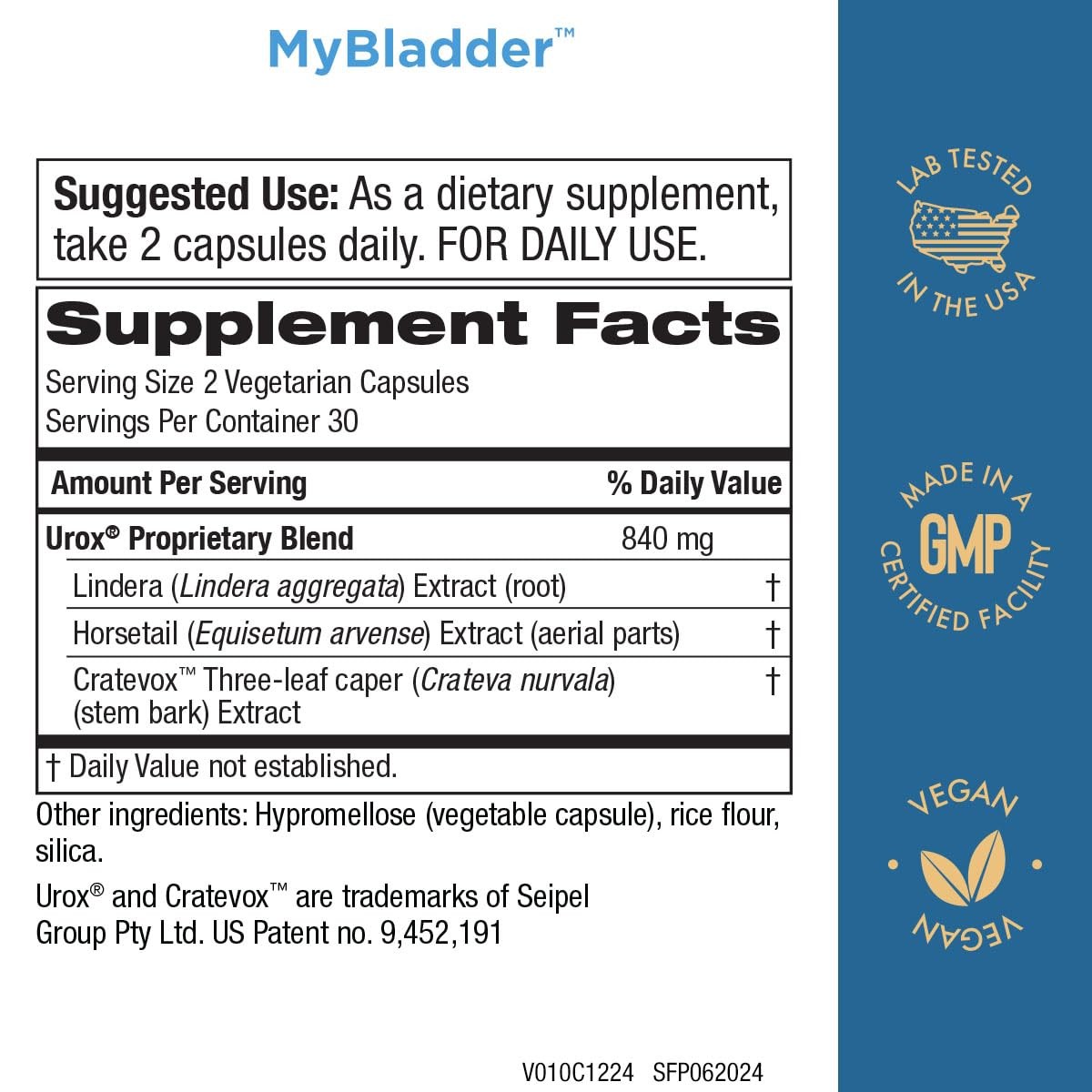MyBladder Support Formula by Purity Products Promotes Normal Bladder Control…