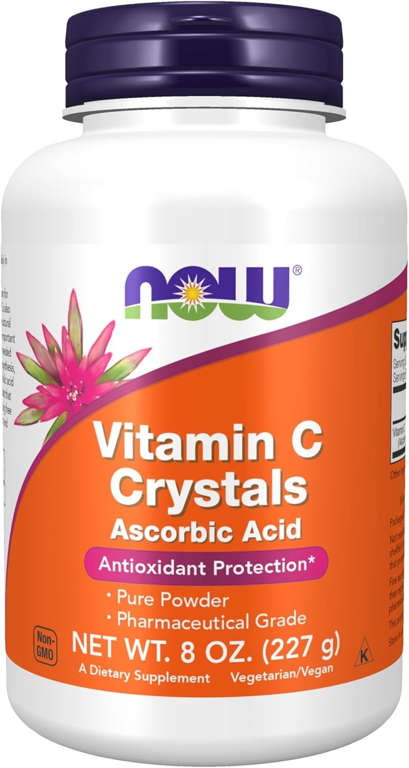 NOW Foods Supplements, Vitamin C Crystals (Ascorbic Acid) Powder , Antioxidant