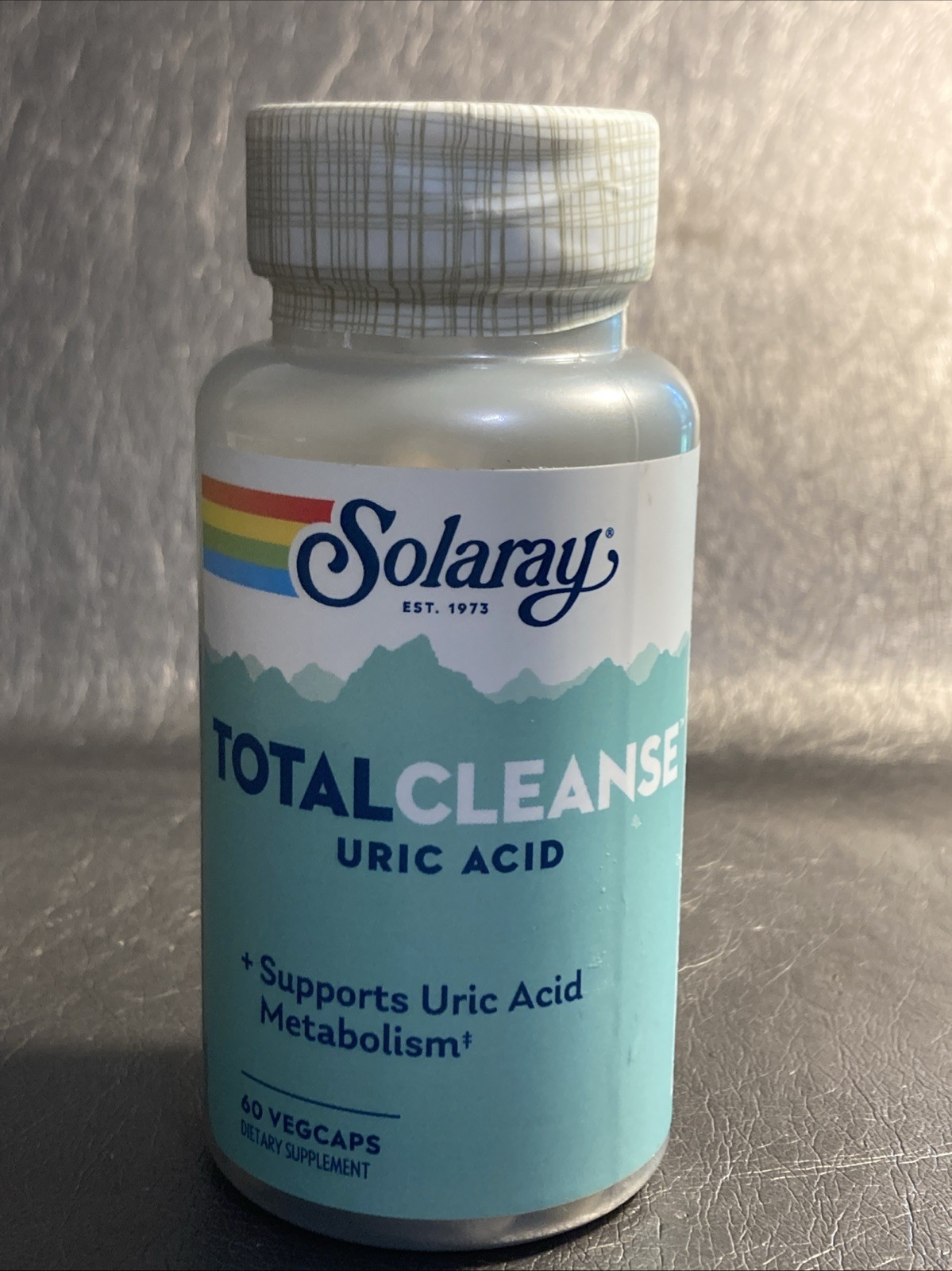 SOLARAY Total Cleanse Uric Acid – 60 VEGCAPS – Exp 11/27